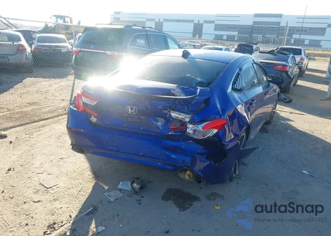 2021 Honda Accord Sport from USA, damaged, VIN 1HGCV1F35MA090785